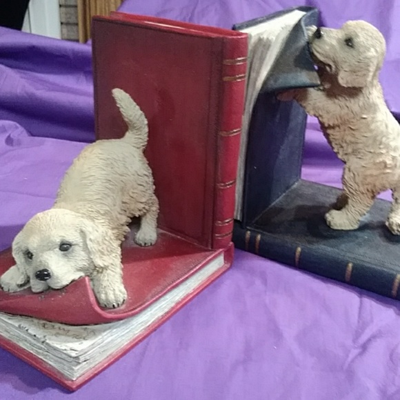 00 Other - FIRM PRICE!!!!Dog lover's bookends
